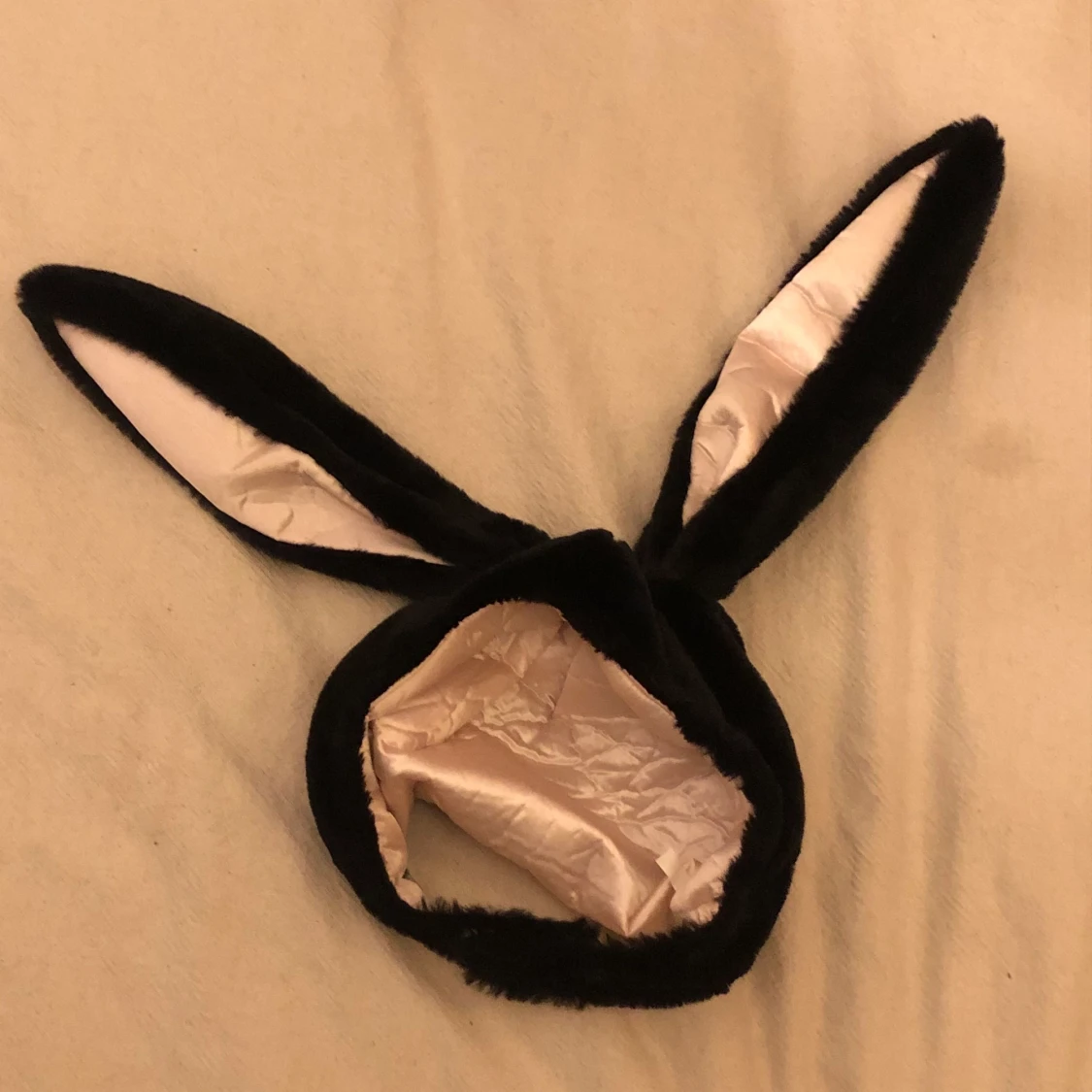 svart bunny hat - 90