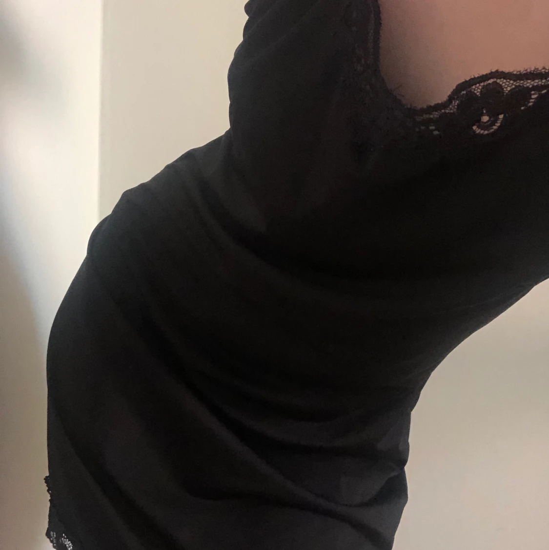 Satin klänning s - 90