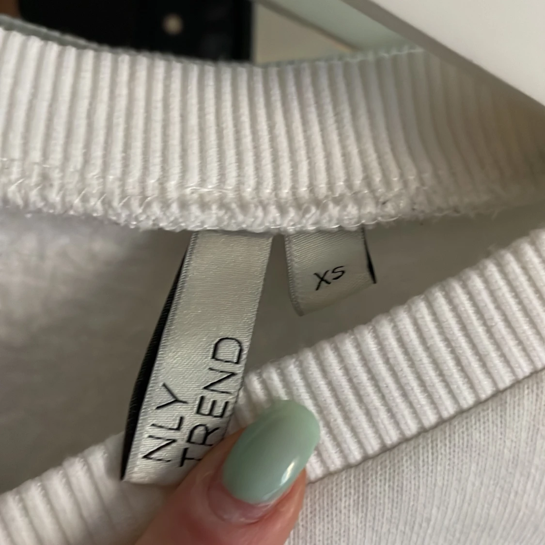 Vit oversized sweatshirt  - 91