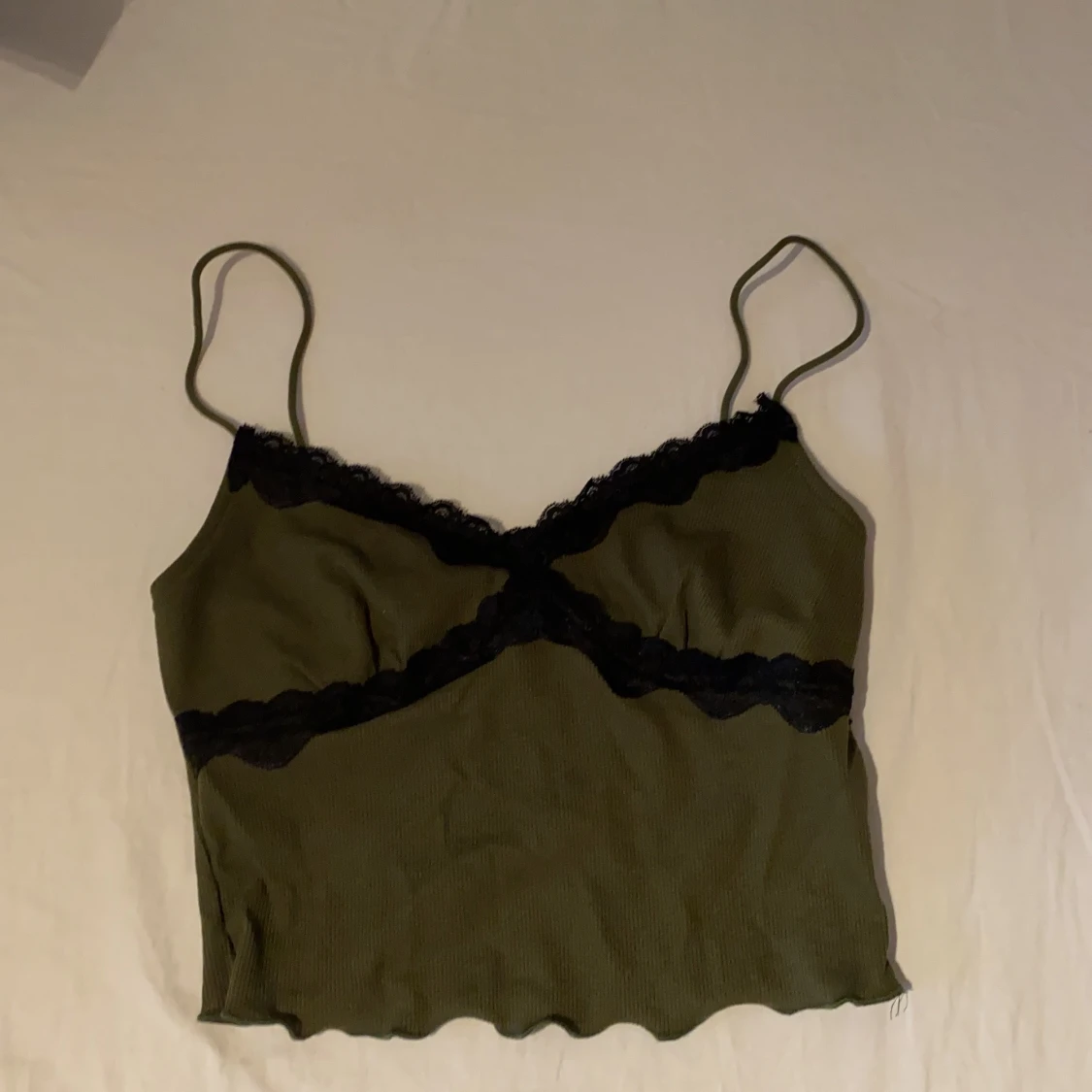 Snygg, grön topp - 90