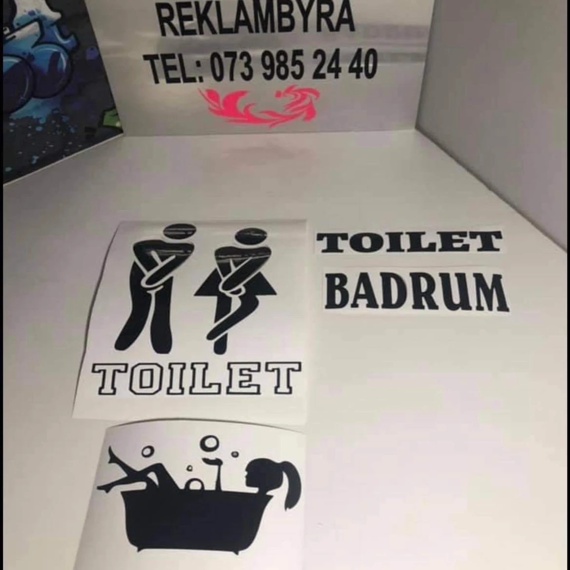 Personliga presenter/klistermärken