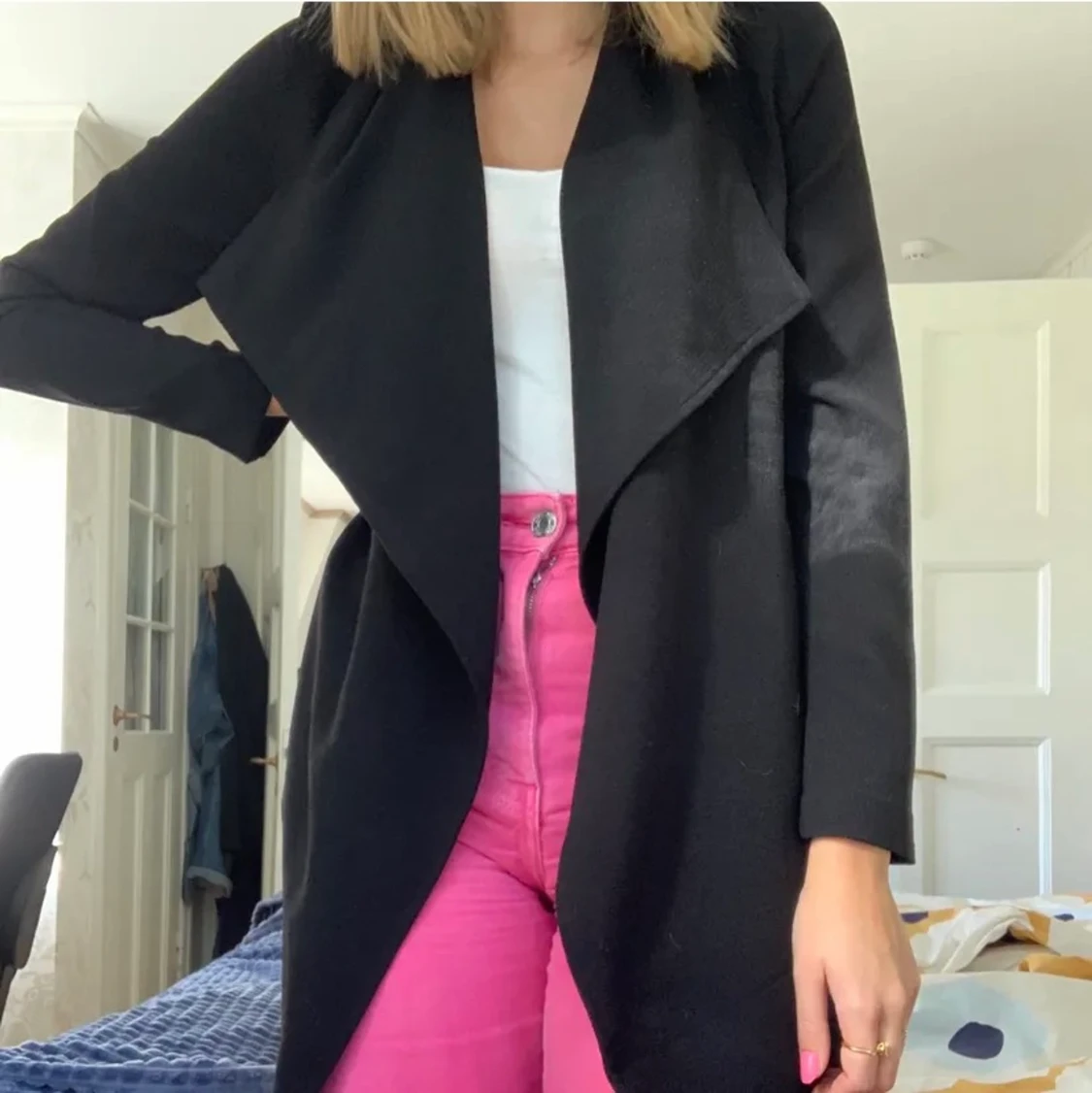 Svart kappa från Only - 90