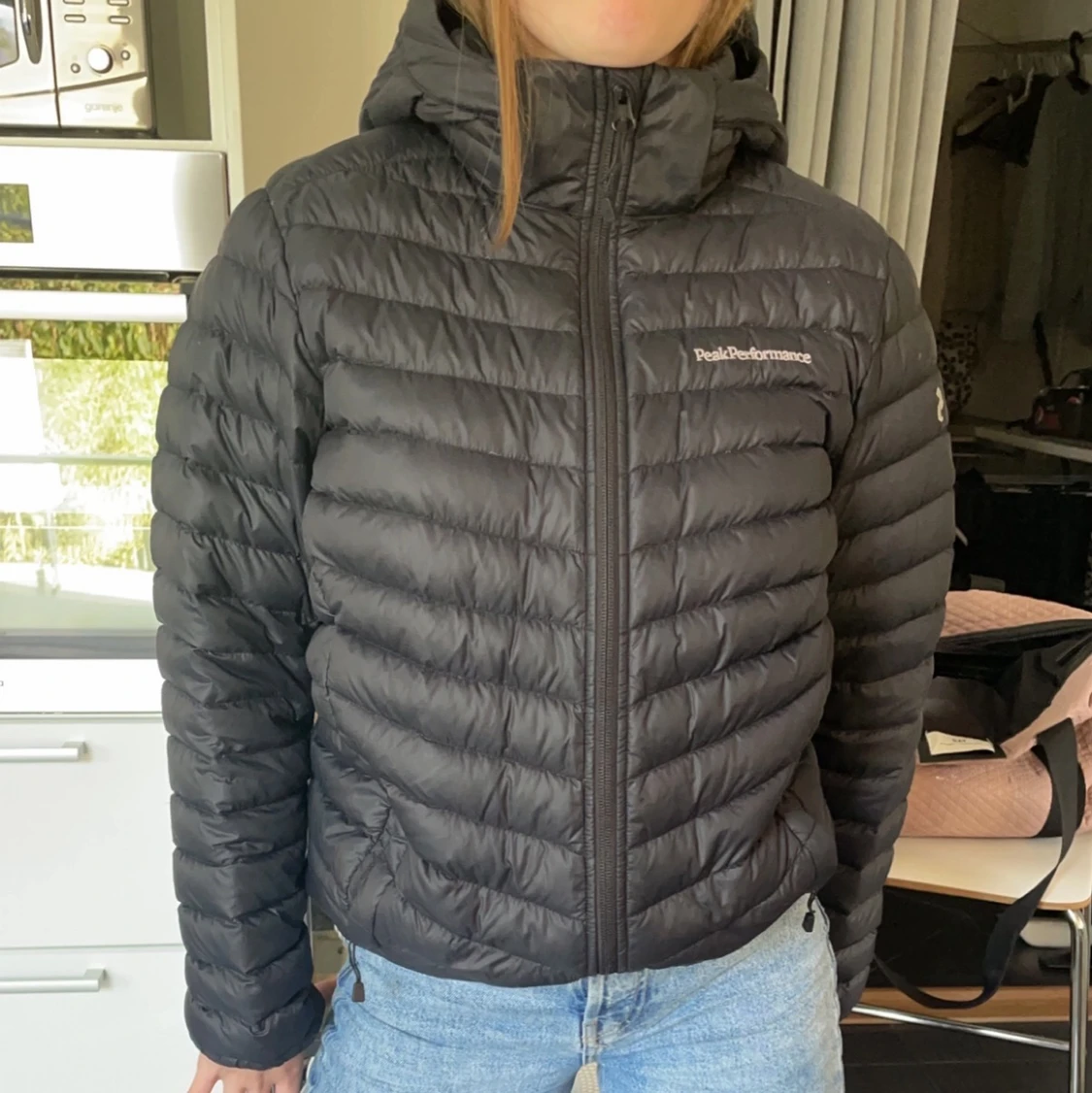 Peak performance jacka svart 