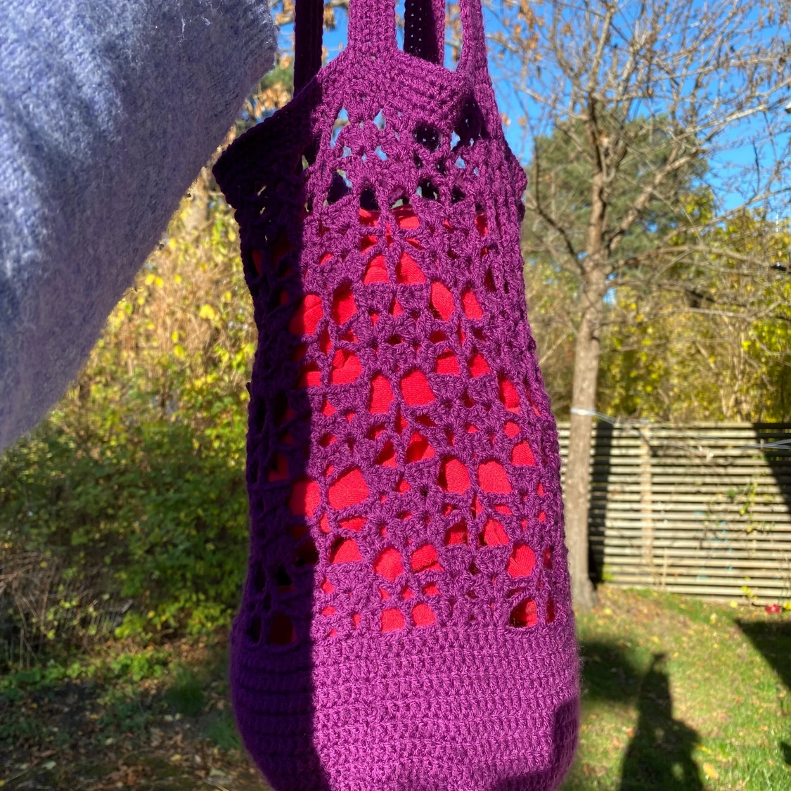 Lila nätkasse  - 91