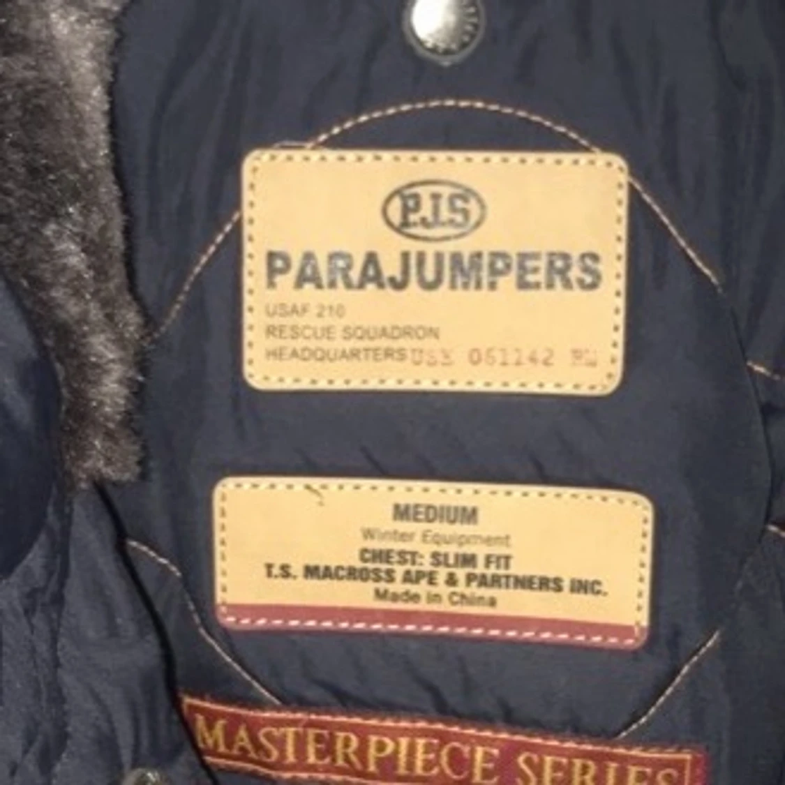 Parajumper right hand M i marinblå