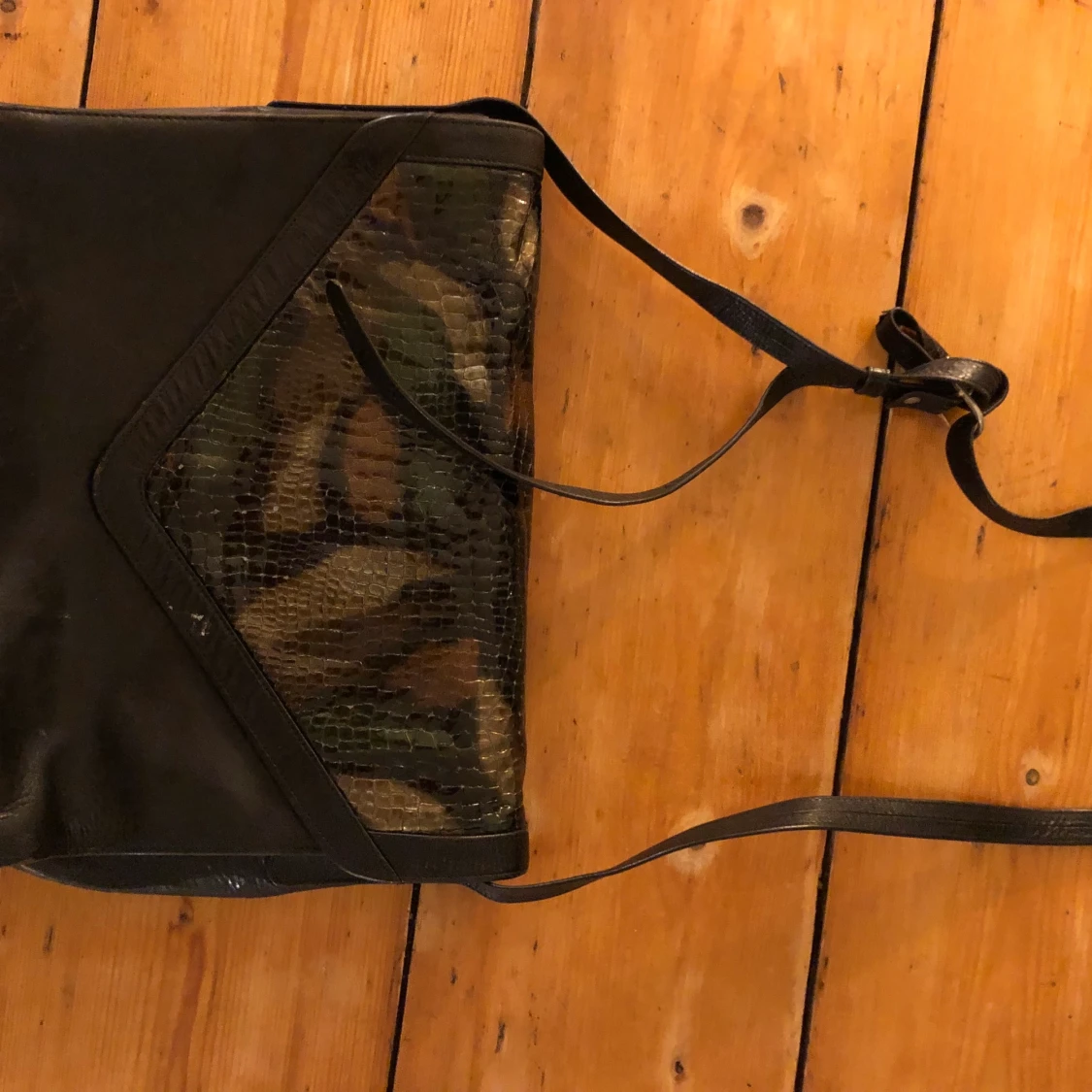 Vintage leather bag - 90