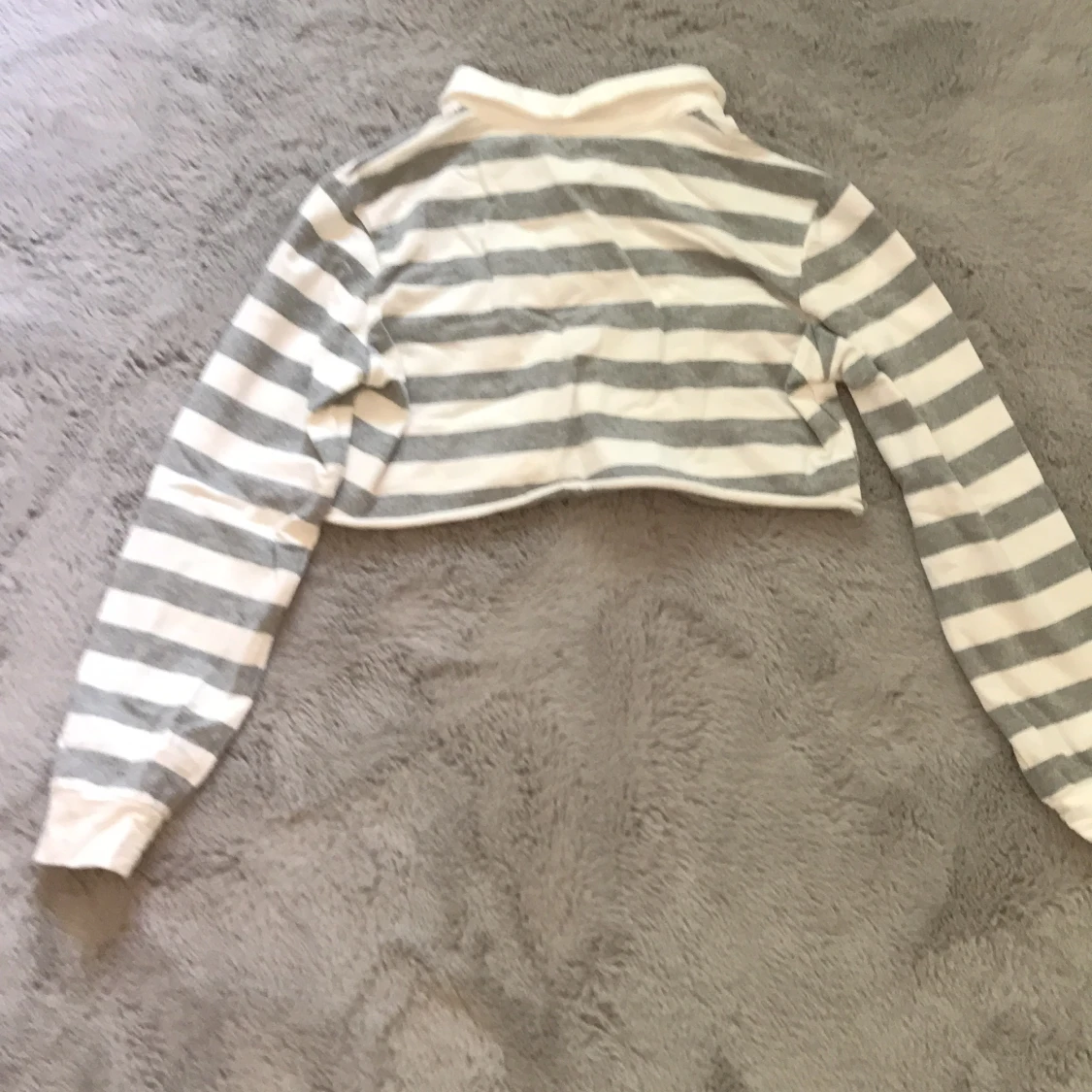 Randig skjorttröja - 90