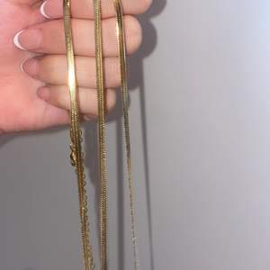 Populär Guldpläterad halsband har även matchande armband ☀️ 65 ink frakten 