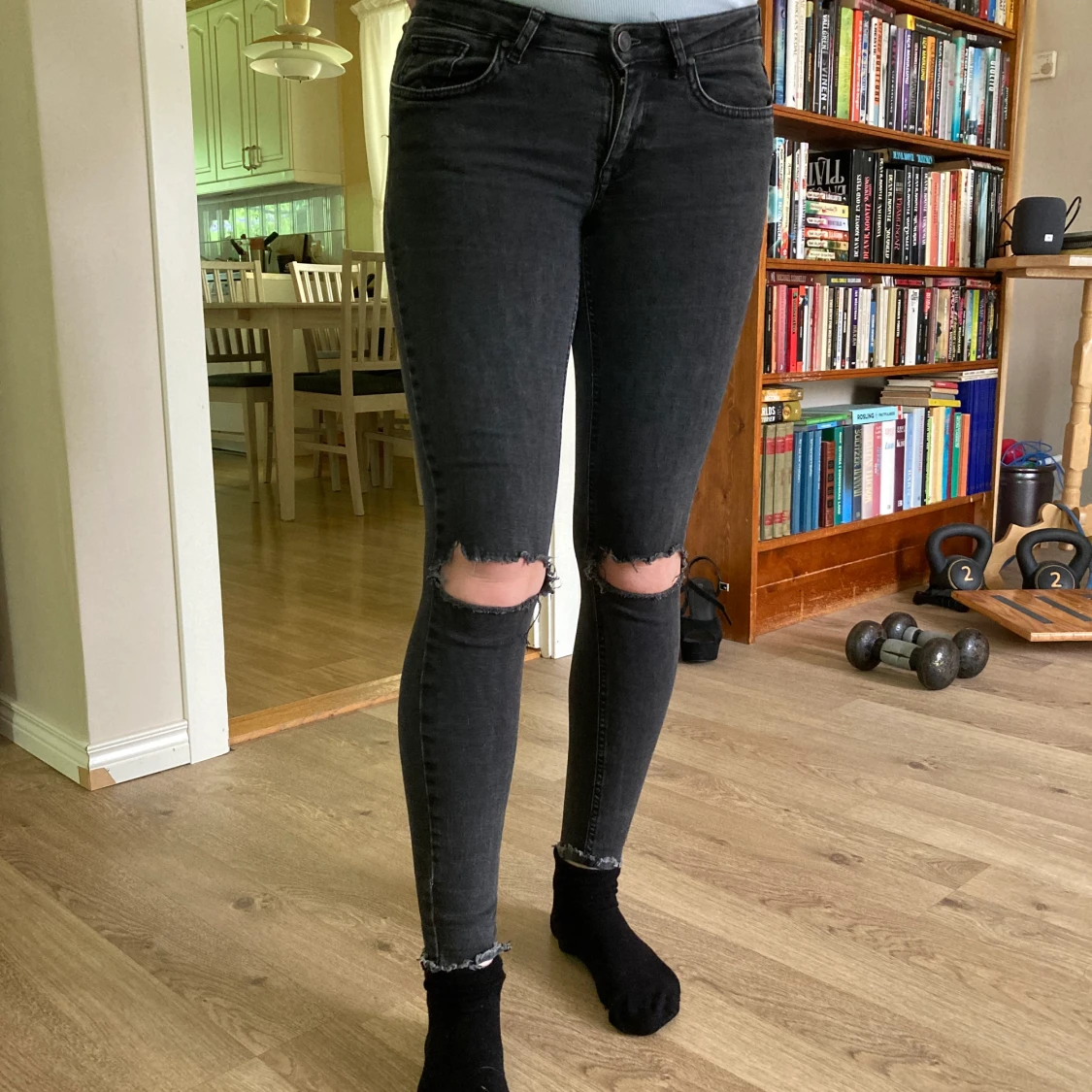 Skinnyjeans från ginatricot