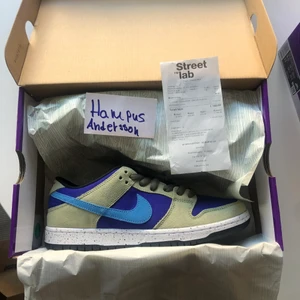 Sb dunk low celadon - Sb dunk low celadon, size US9,5 (43) DS, pris 1700kr