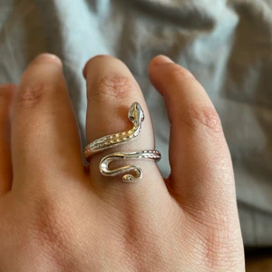 Orm ring - Säljer denna superfina orm ringen i silver, köptes på en hemsida i somras för 70kr säljer den för 20kr