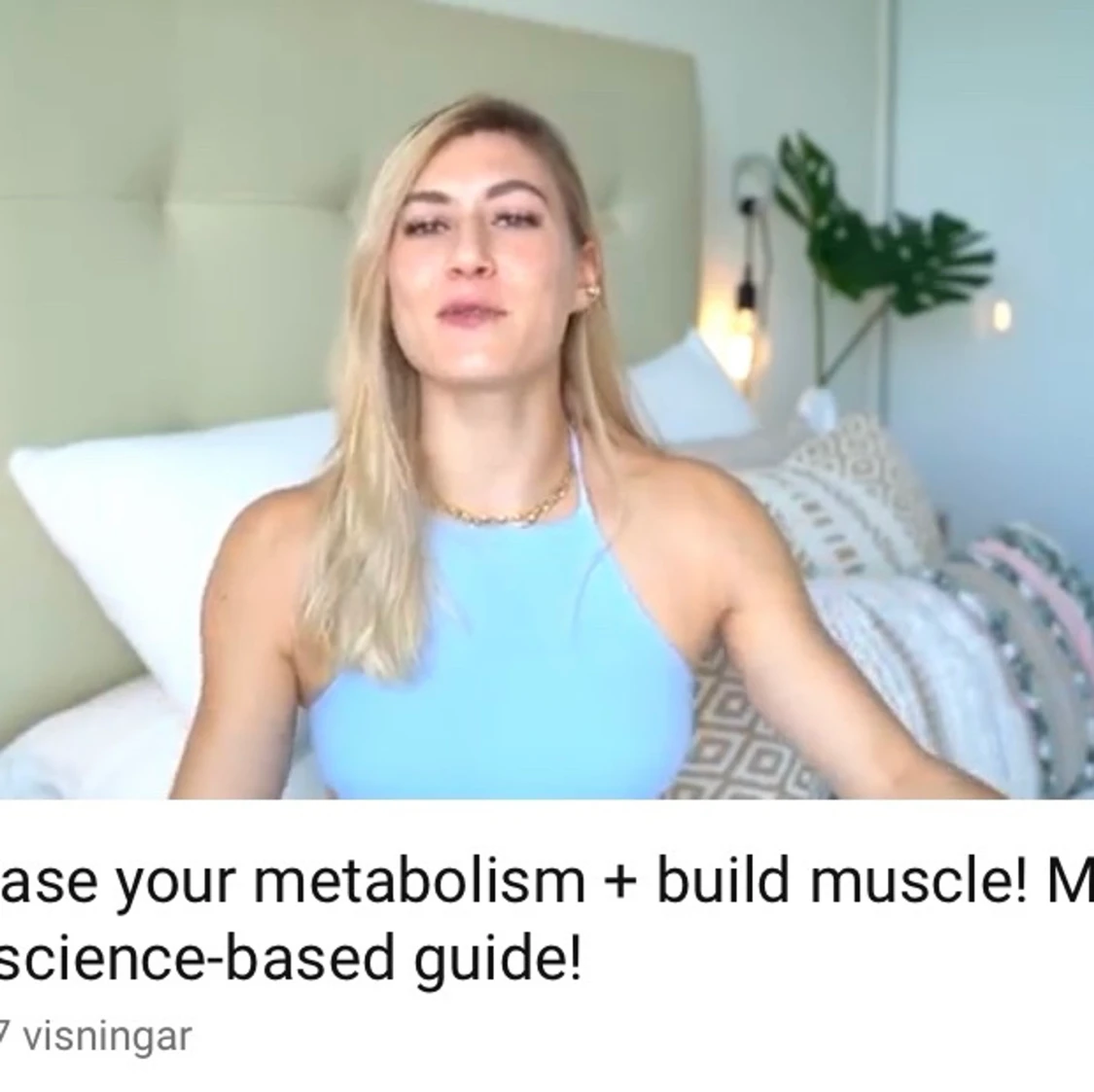 Träningsschema och recept - Natacha Ocene