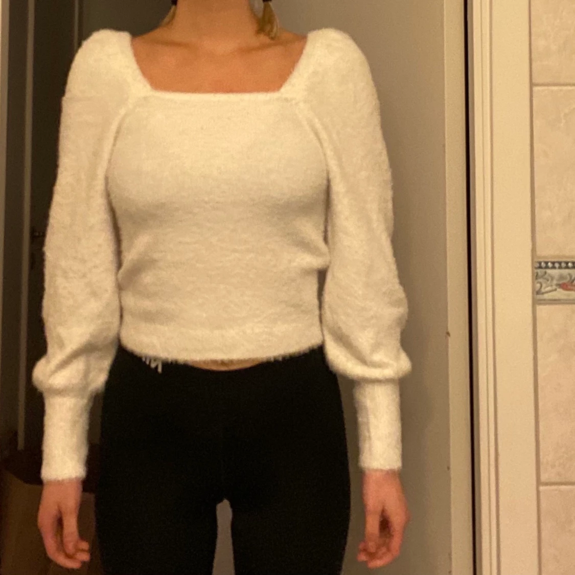 Vit tröja från hm  - 90