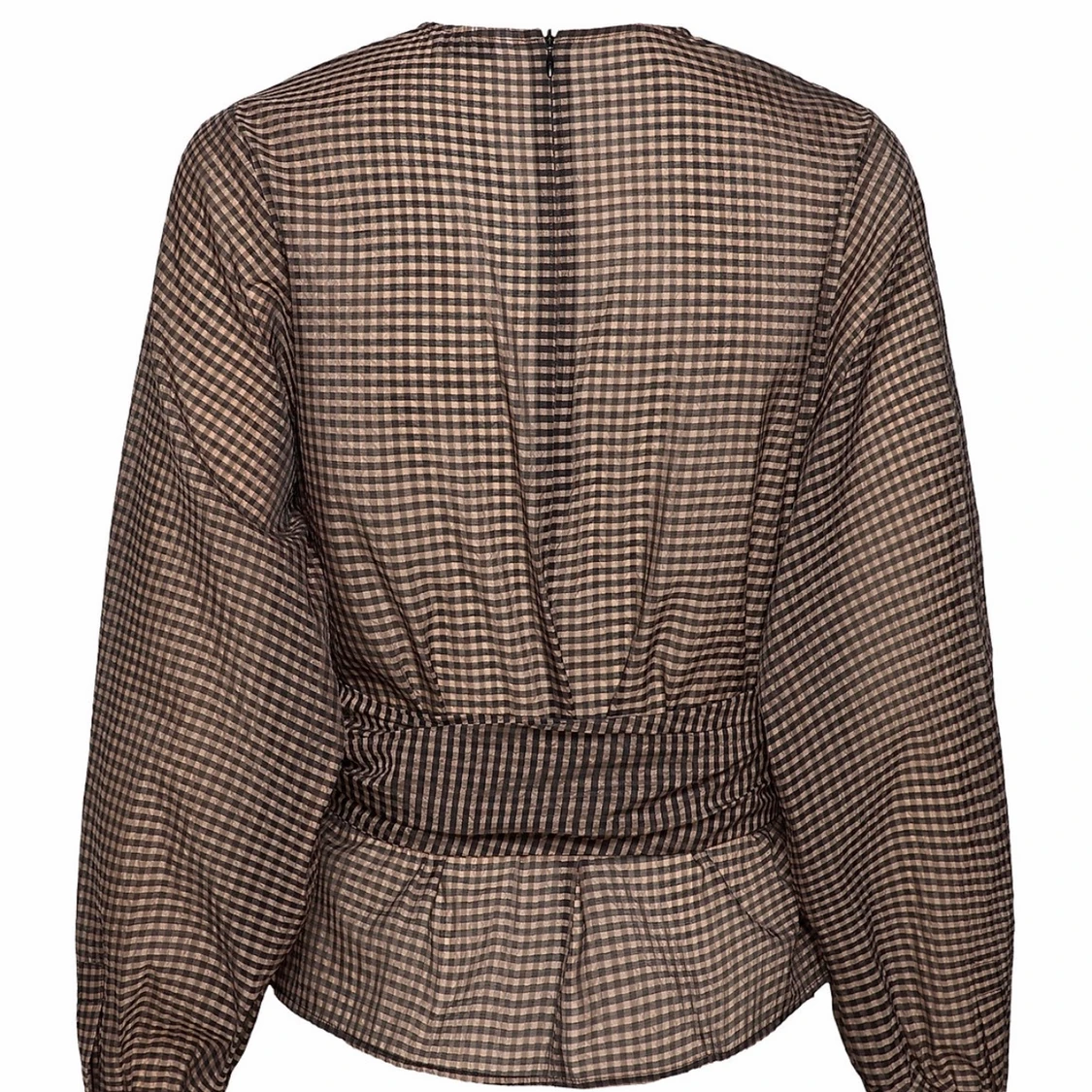 Blus med knytning  - 90