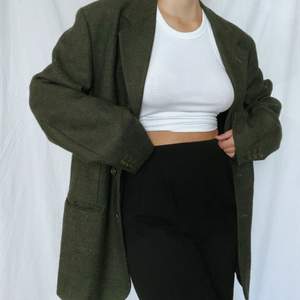 Green wool coat/blazer 