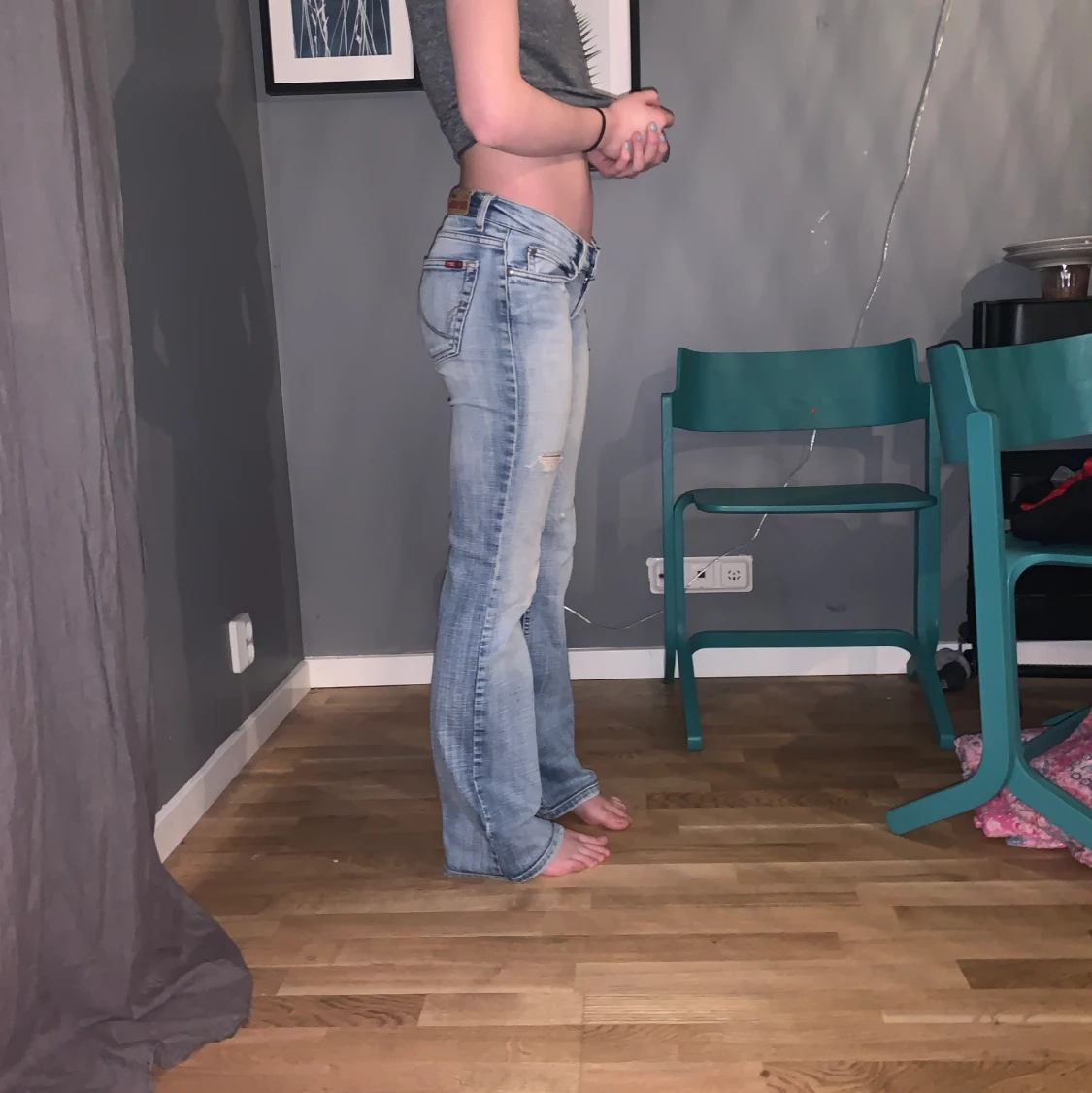 Lågmidjade jeans - 91