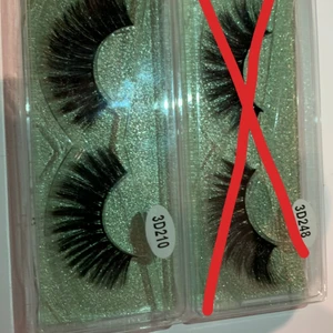 Fransar - Till dig som vill ha dramatiska fransar, använt en gång. Dom jag har kryssat över är sålda!! Frakt 5kr