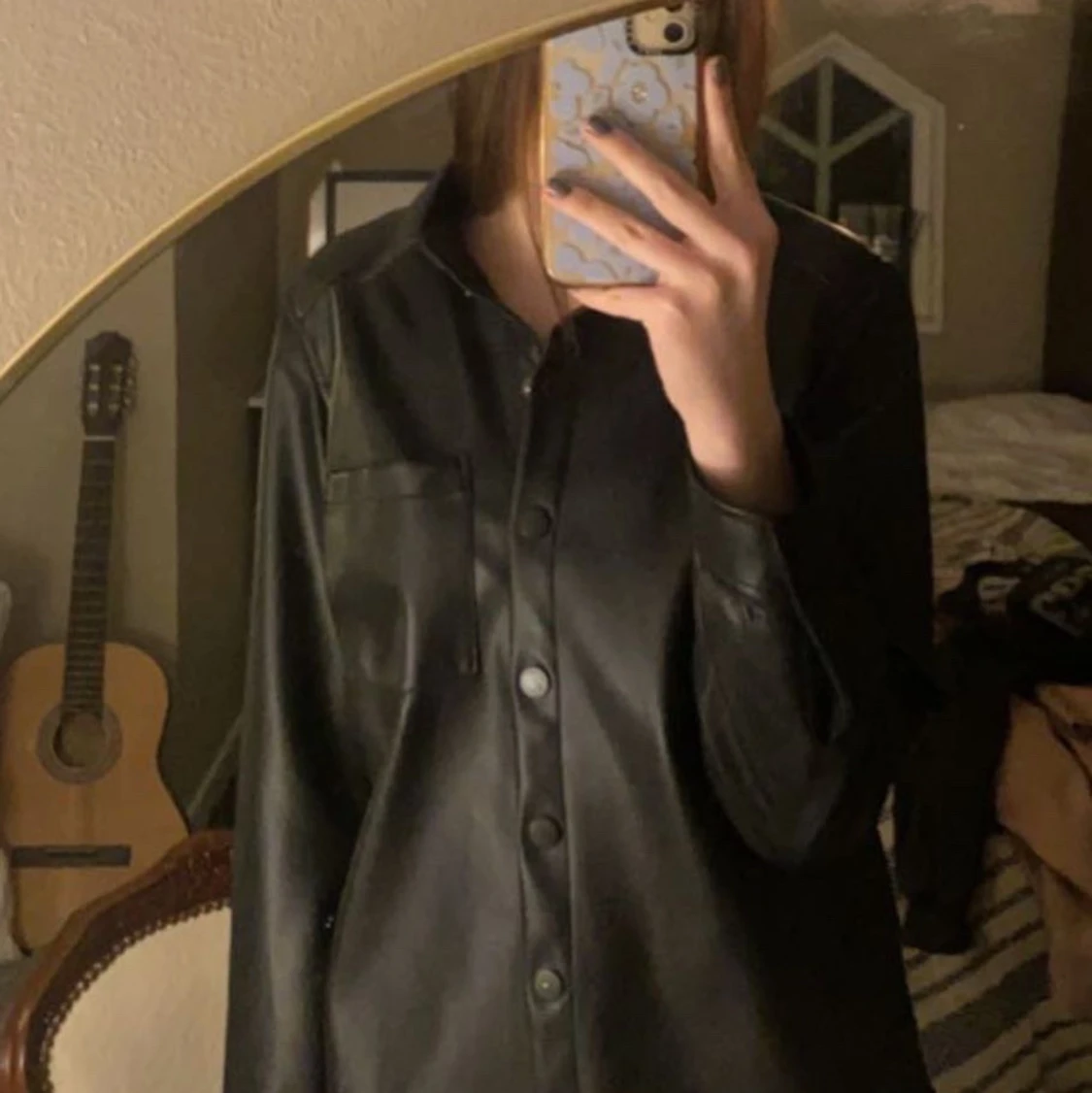 ”Skinn” skjortjacka  - 90