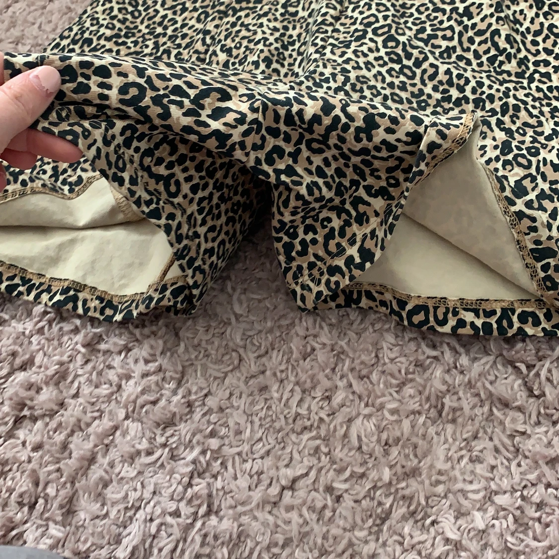 Klänning leopard  - 91