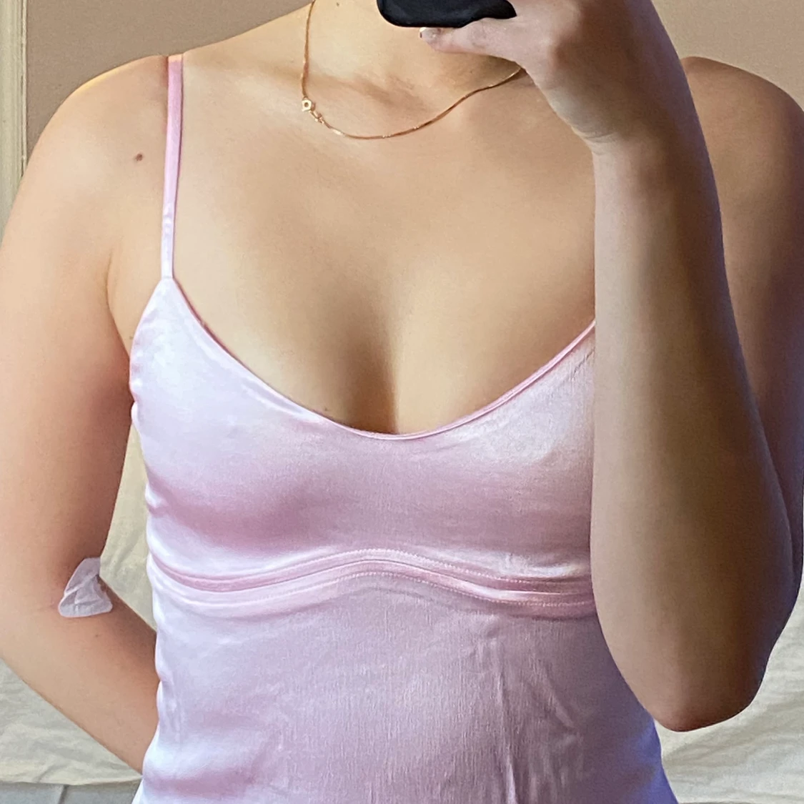 Rosa klänning  - 90