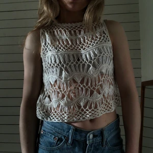 Virkad topp - Fin virkad topp köpt second hand✨