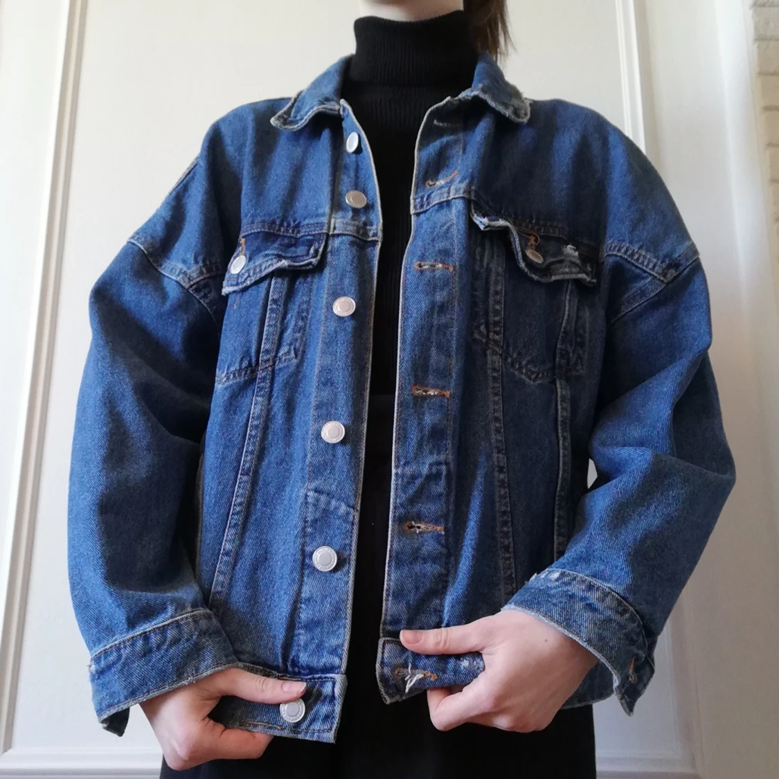 oversized jeansjacka