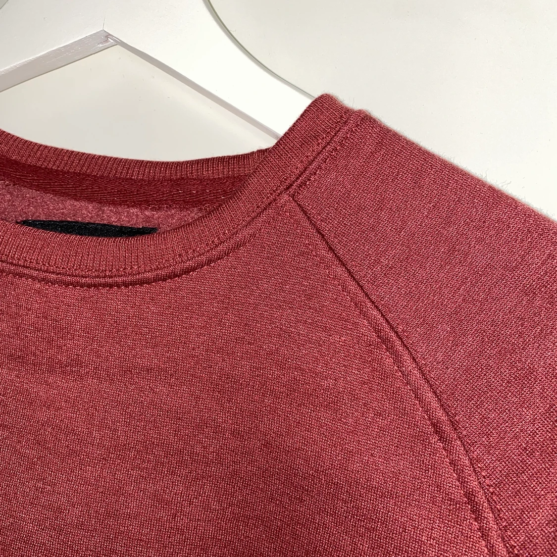 Vinröd sweatshirt  - 90