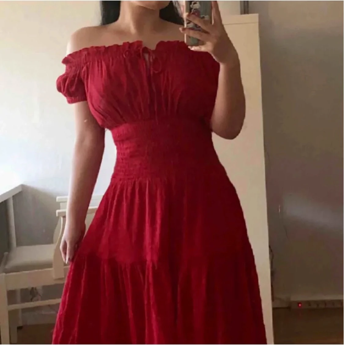 đ„Röd sommarklĂ€nningđč