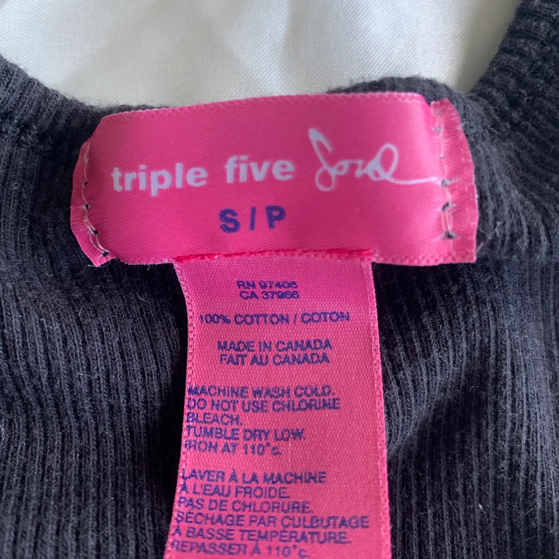 Mönstrat linne, str S - 90