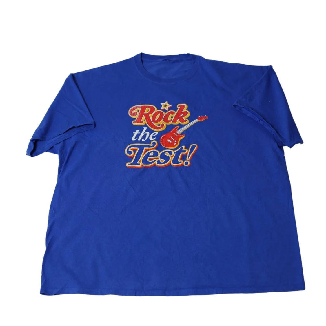 Rock The Test - Vintage Graphic T-shirt - 90