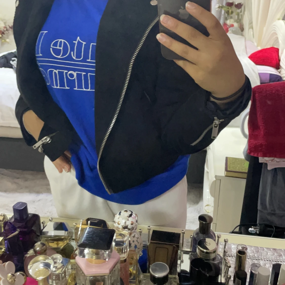 Så fin jacka i svart mocha  - 90