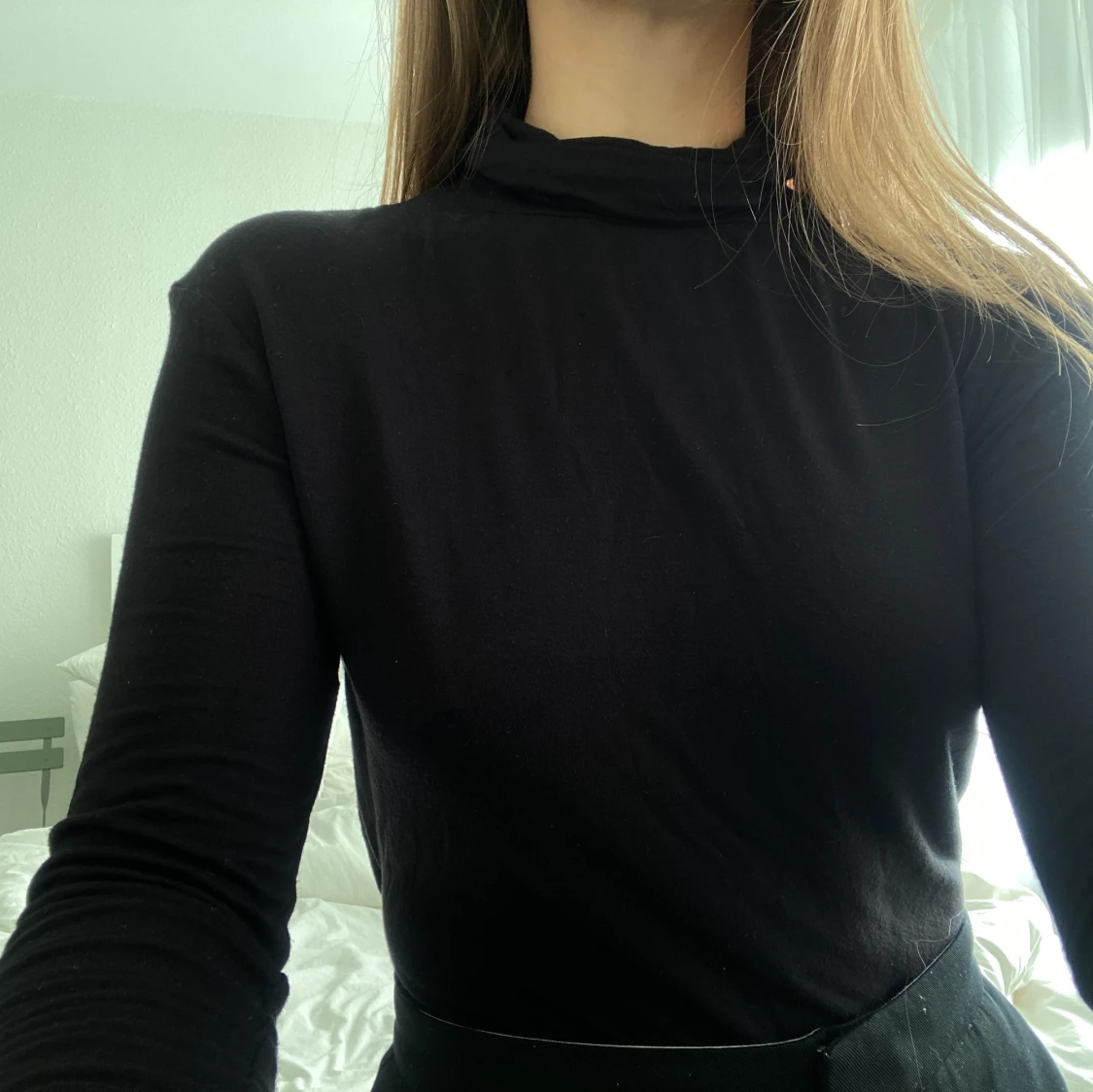 Svart polo tröja - 91