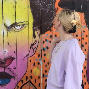 Tishirt  - Jätte fin ocersize tshrit i ljuslila 💕