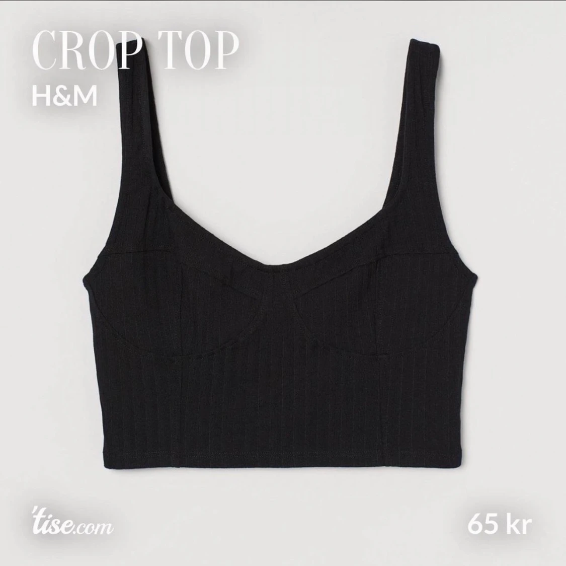 Croppat linne från H&M
