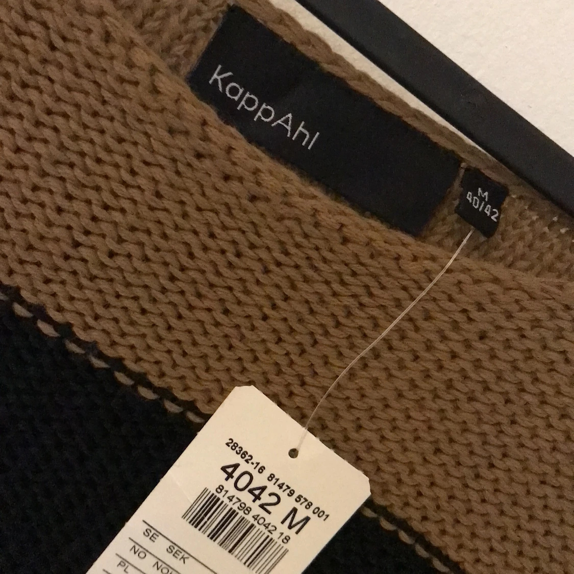 Stickadtröja aldrig använt  - 91