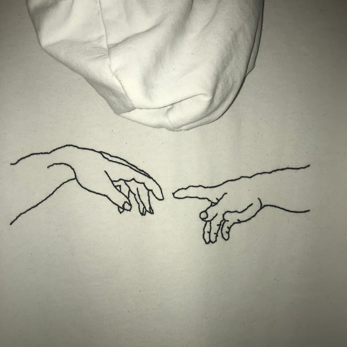 Broderad tröja - 90