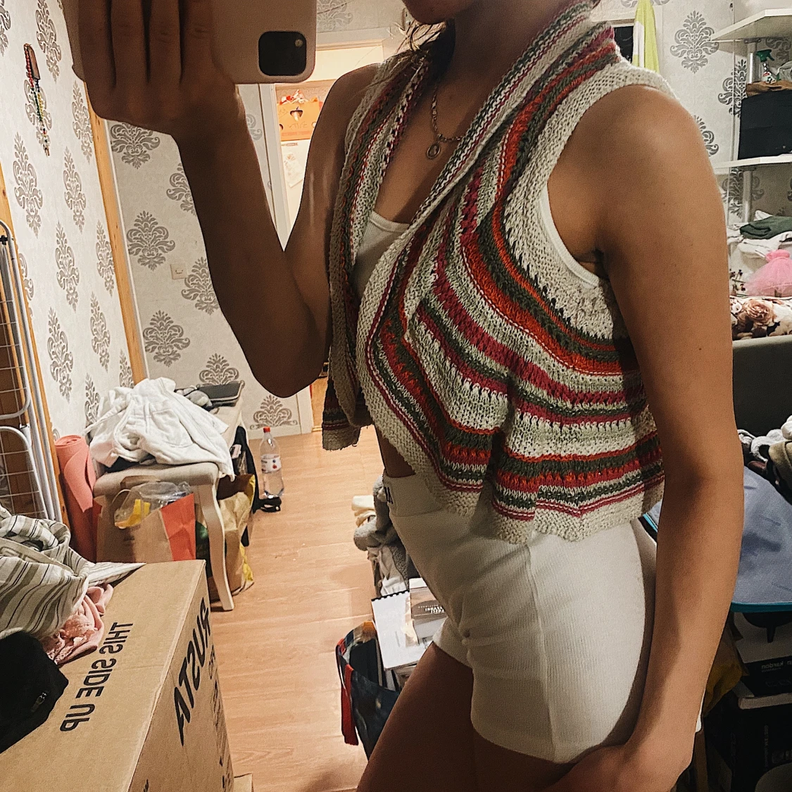 Cardigan crop top - 90