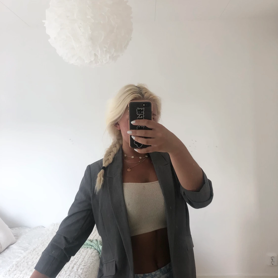 Mörkgrå blazer - 90