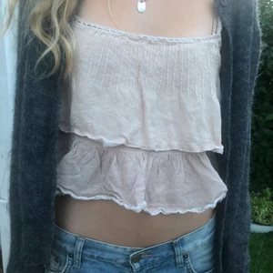 Zara topp - Super söt topp från zara som tyvärr aldrig kommer till andvändning💕