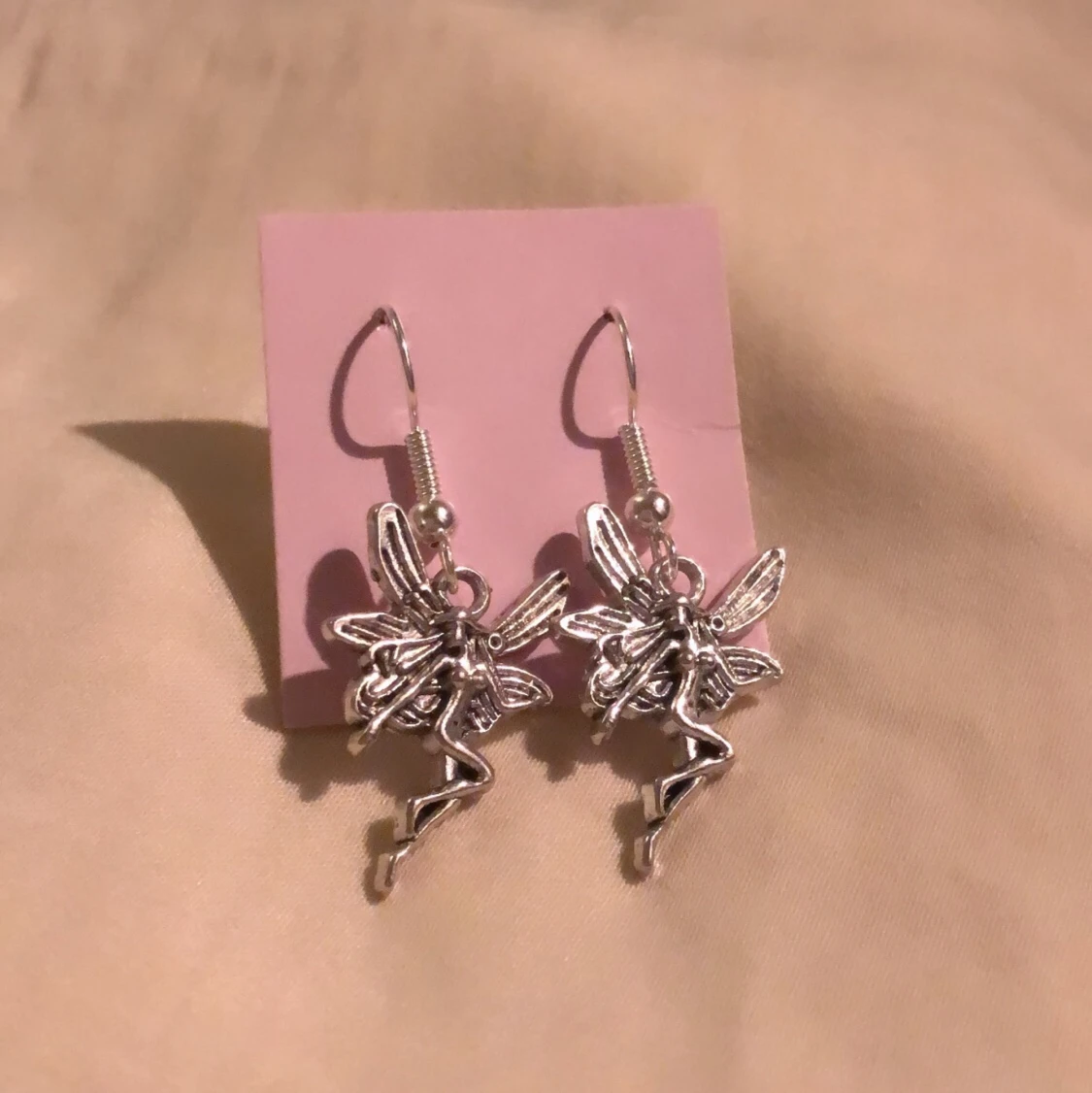 Silvriga Älvor örhängen - 91