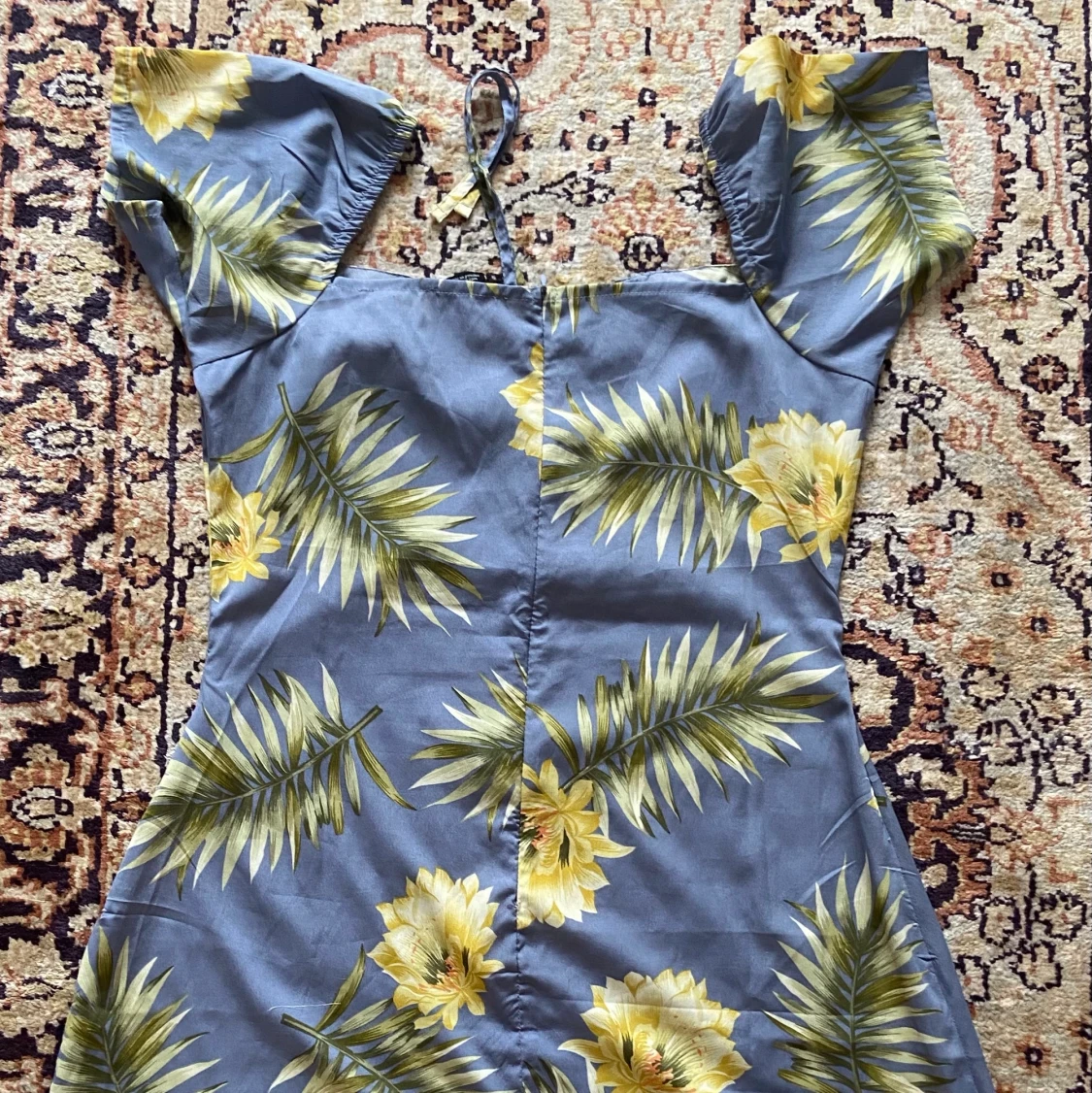 Blommig minidress  - 91