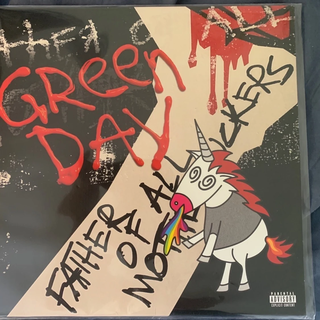 Limited edition Green day LP skiva