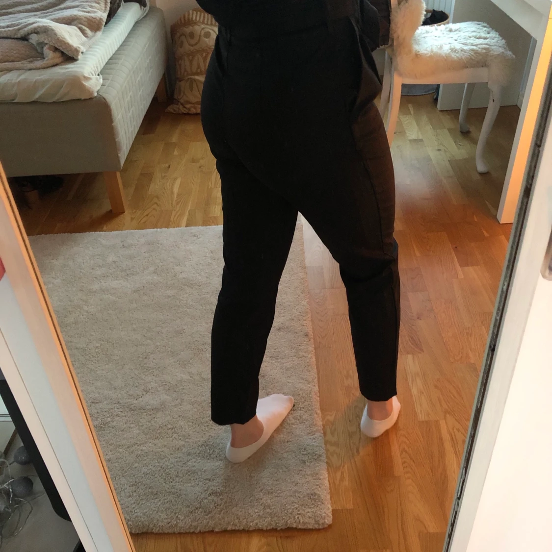 Svarta kostymbyxor - 90