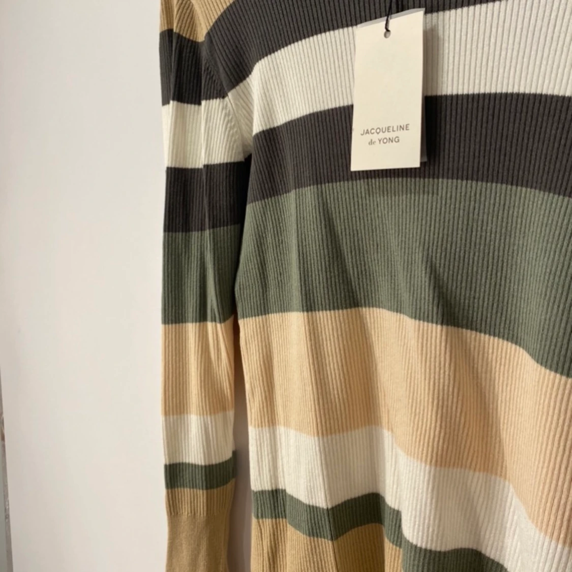 randig långärmad tröja - 91