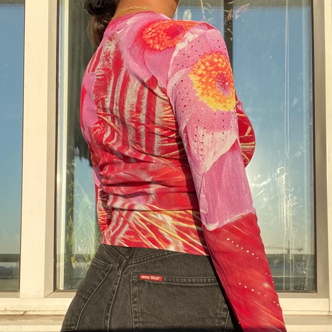 Tröja i meshtyg - 91