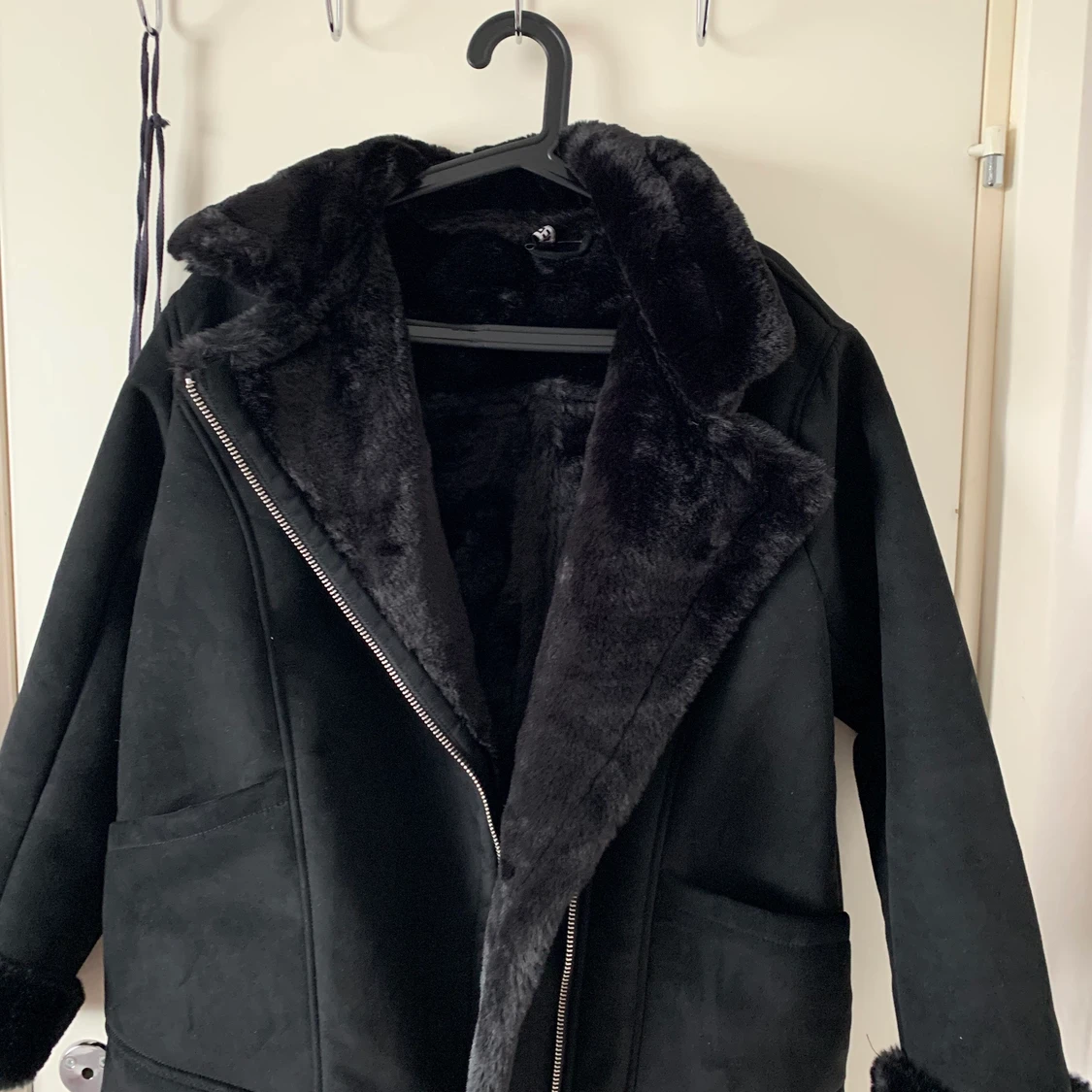 Bikerjacka med foder