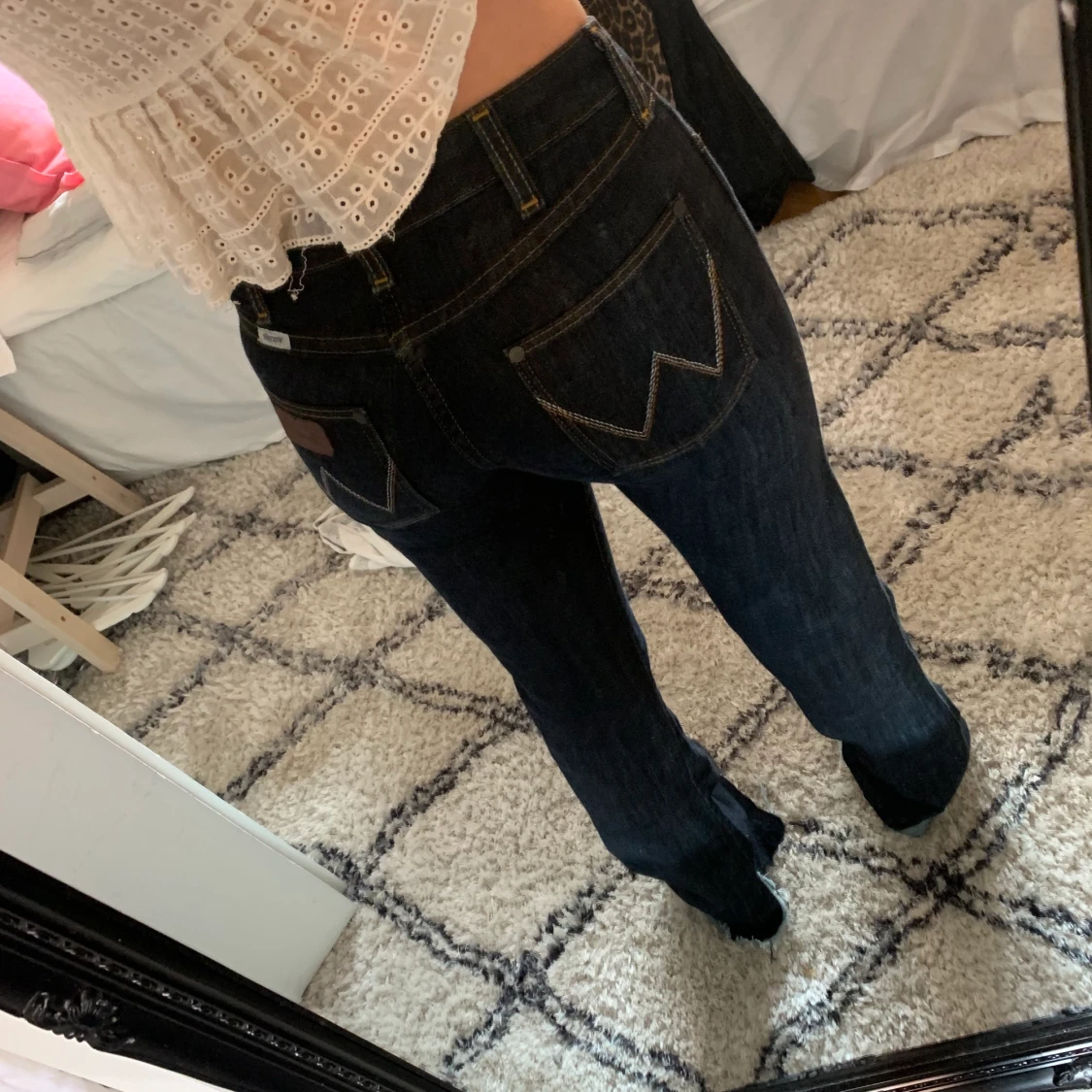 Jeans ifrån wrangler  - 91