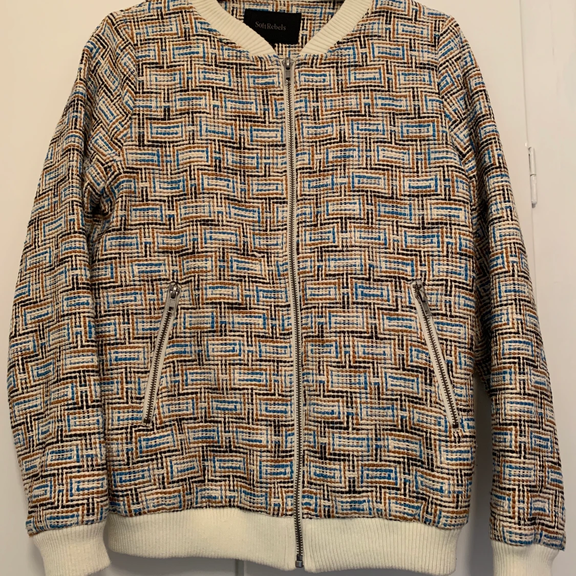 Mönstrad vårjacka Soft rebels, strl XS