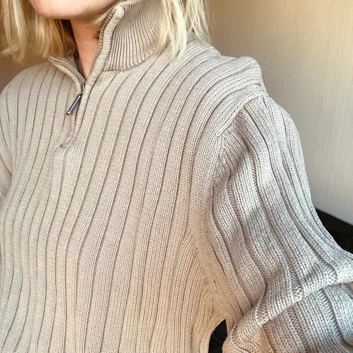 Half zip tröja - 90