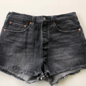 levis shorts  - Ett par svarta shorts från levis i strl W30. Aldrig använda så dom är i nyskick. Nypris 549kr. Säljer pågrund av att jag inte kommer använda dom. Köparen står för frakten✨